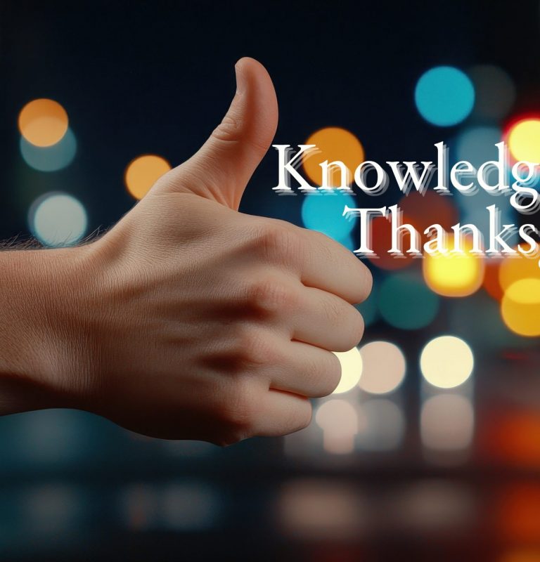 Knowledge-Driven Thanksgiving